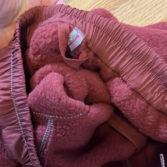 Free People Hit The Slopes Fleece Pants Size XS NWT - Picture 9 of 12